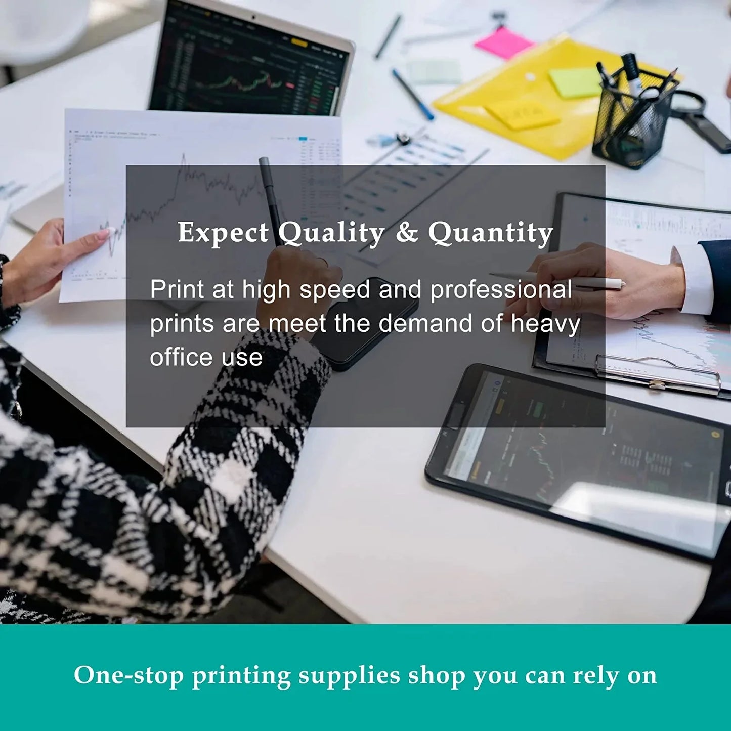 TN433 Compatible 2BK+1C+1Y+1M High Yield Replacement for Brother TN-433 HL-L8260CDW Toner