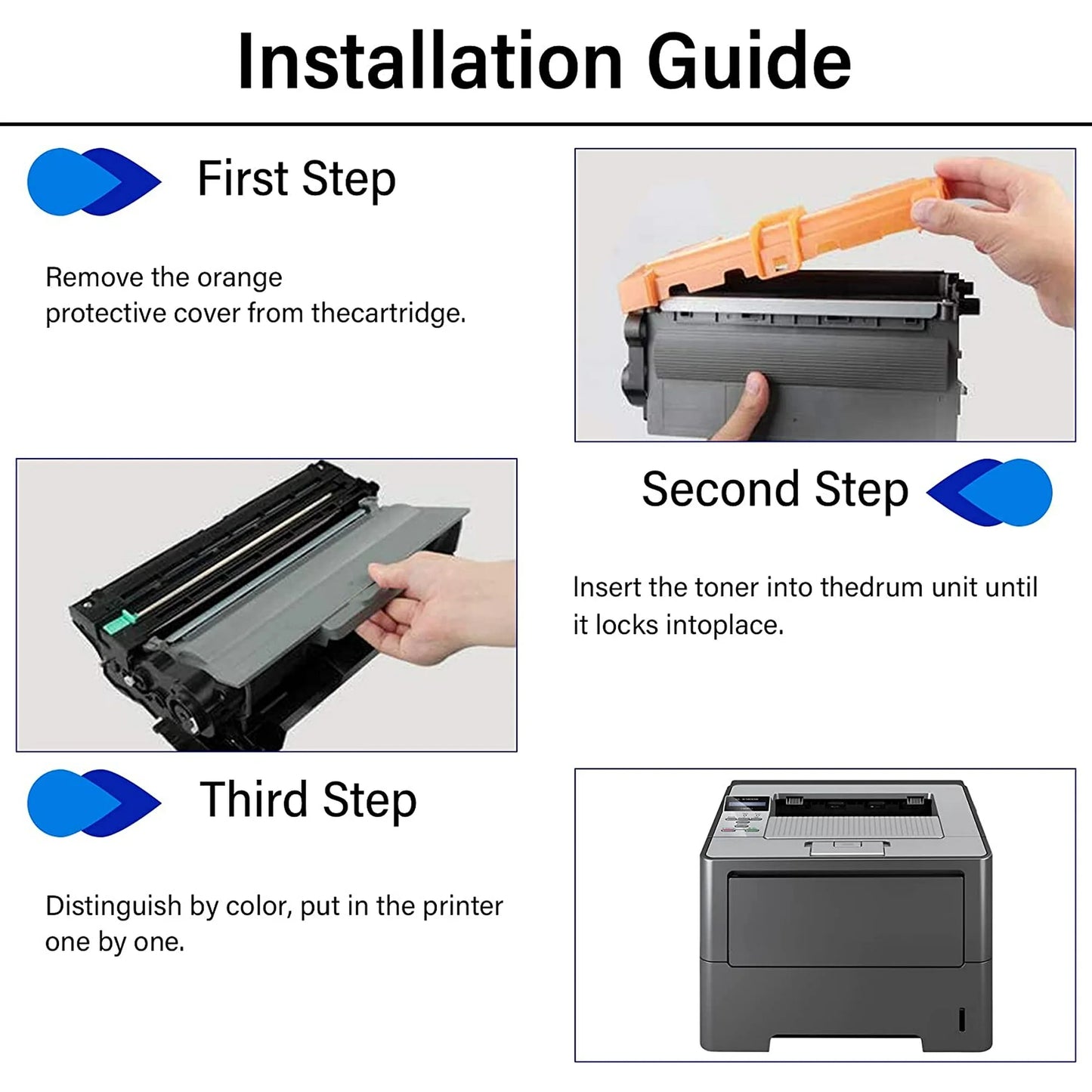 (Black,3-Pack) Compatible TN-780 Toner Cartridge Replacement for Brother TN780 MFC-8950DWT HL-6180DW HL-6180DWT MFC-8950DW Printer Toner Cartridge