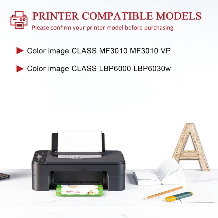 CRG 125 Toner Compatible for Canon 125 Toner Cartridge Page Yield 2100 for MF3010 MF3010 VP
