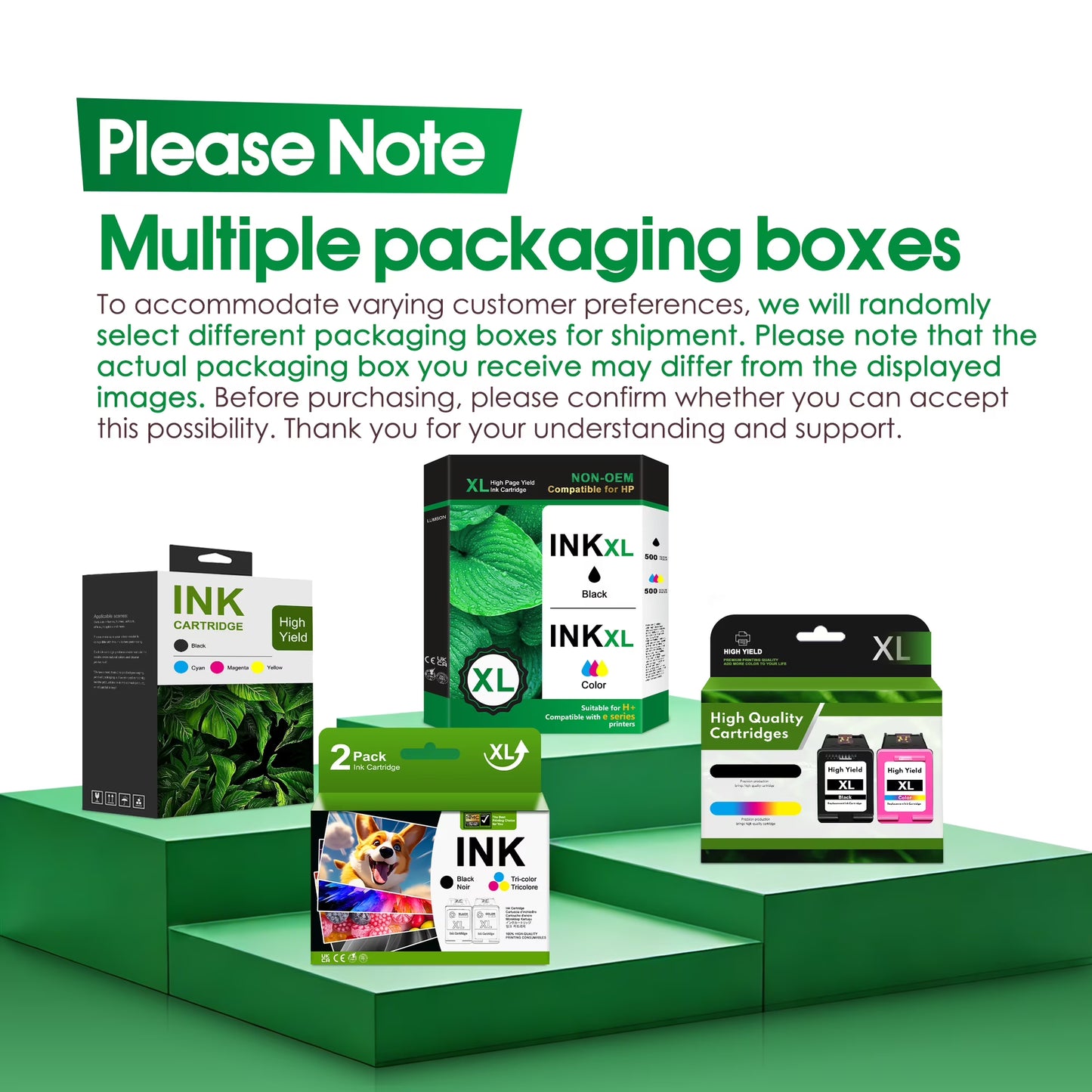952XL 952 Ink Cartridge Compatible for HP Ink 952 XL Combo Pack for OfficeJet 8710 8720 7740 8725 8210 8715 8702 8740 8725 7720 8730 8216 8700 Printers (2 Black, 1 Cyan, 1 Magenta, 1 Yellow)