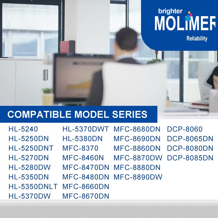 DR620 Drum Unit Compatible for Brother DR620 for HL-5370DWT Printer (1 Pack Black Drum Unit)