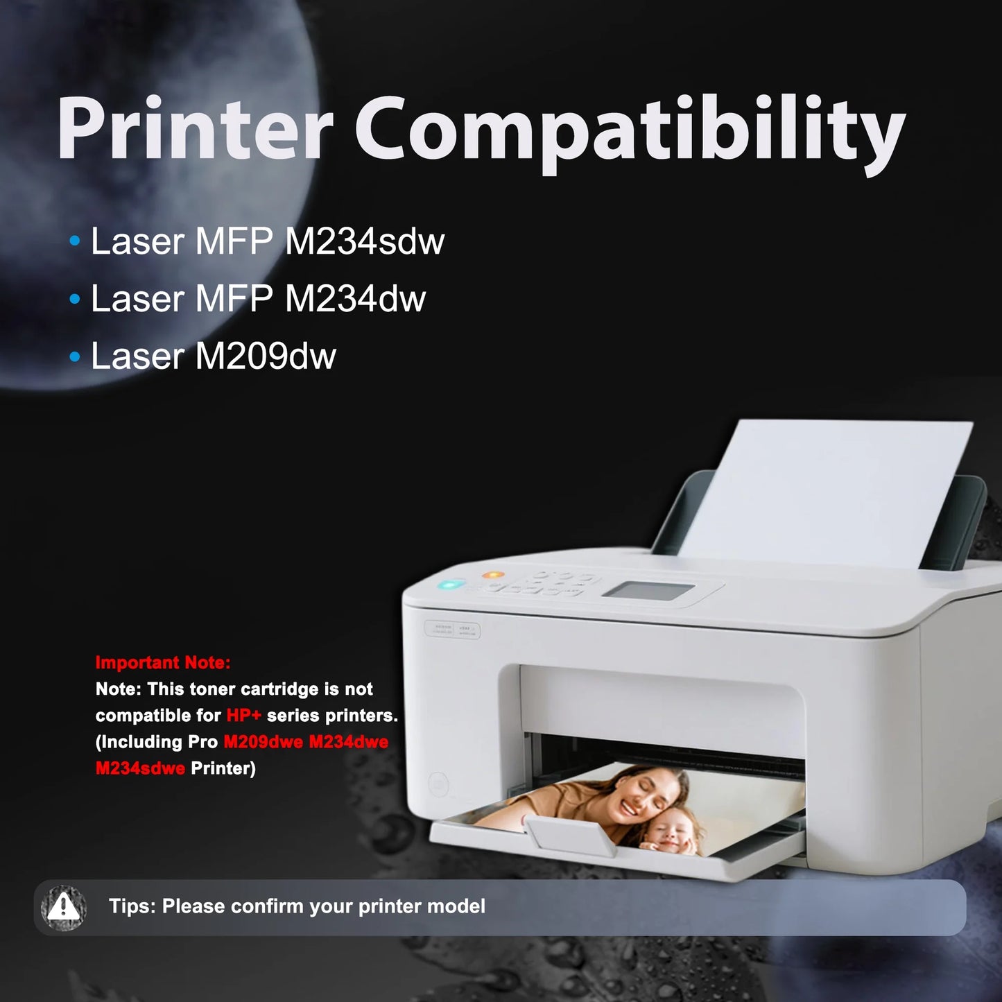 134X W1340X Toner Cartridge Compatible for HP 134X 134A Toner Cartridges LaserJet M209dw MFP M234dw Printer(Black)