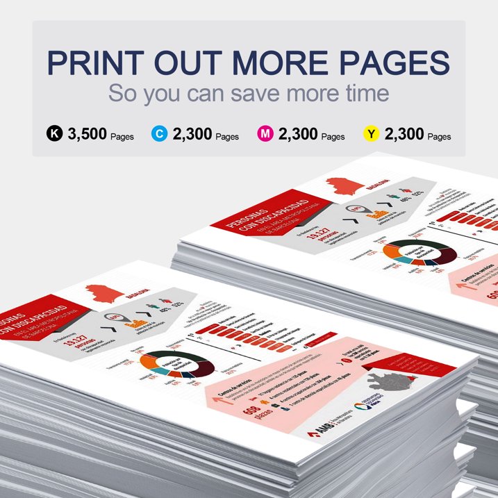 TN-431 Toner Cartridge, 4 Pack Black Cyan Yellow Magenta Compatible for Brother TN431 Toner Cartridges TN431 MFC-L8900CDW Printer