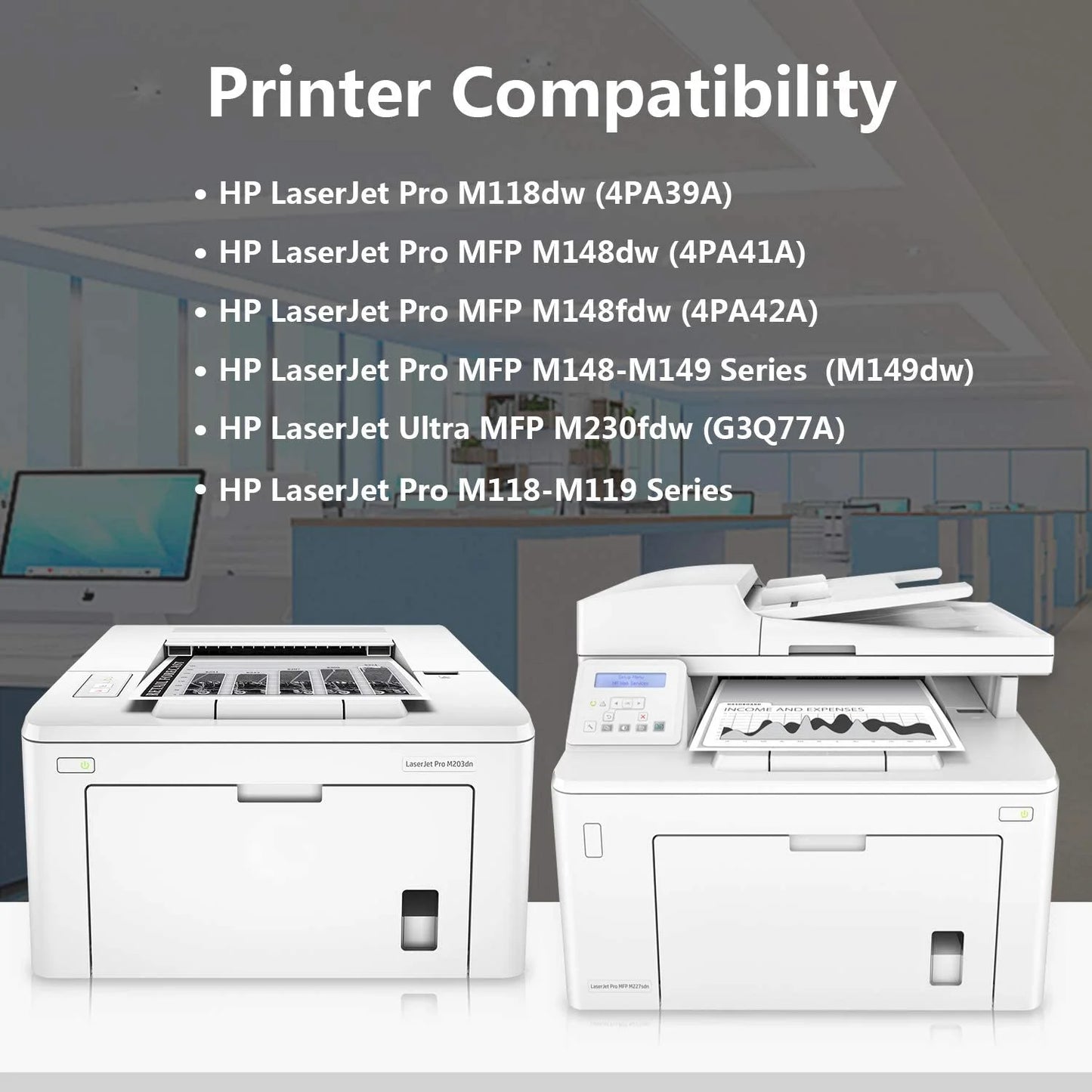 1 Pack 32A | CF232A Drum Unit Compatible for HP M203 M227fdw/fdn M230fdw Pro M118dw M118-M119 Series M119 MFP M148dw M148fdw MFP M148-M149 Series Printer Drum Cartridge