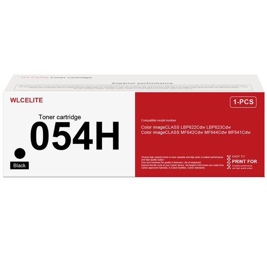 054H CRG-054H Toner Replacement for Canon 054H Toner Cartridge for LBP622Cdw MF644cdw MF641Cdw Printer (Black)