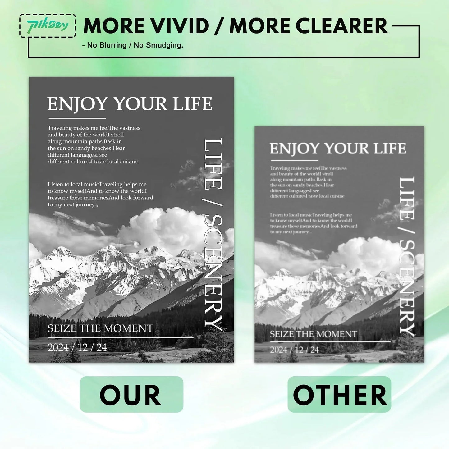 901XL Ink Cartridges 2 Black Compatible for HP 901 Ink Cartridge for Officejet 4500 J4524 J4540 J4550 J4580 J4624 J4680 Printers