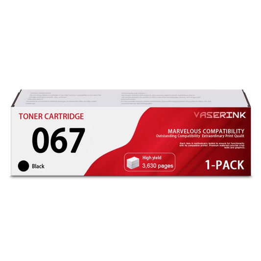 067H 067 Black Toner Cartridge, High Capacity, Replacement for Canon 067H MF656Cdw, MF654Cdw, MF653Cdw, LBP633Cdw and LBP632Cdw Printers