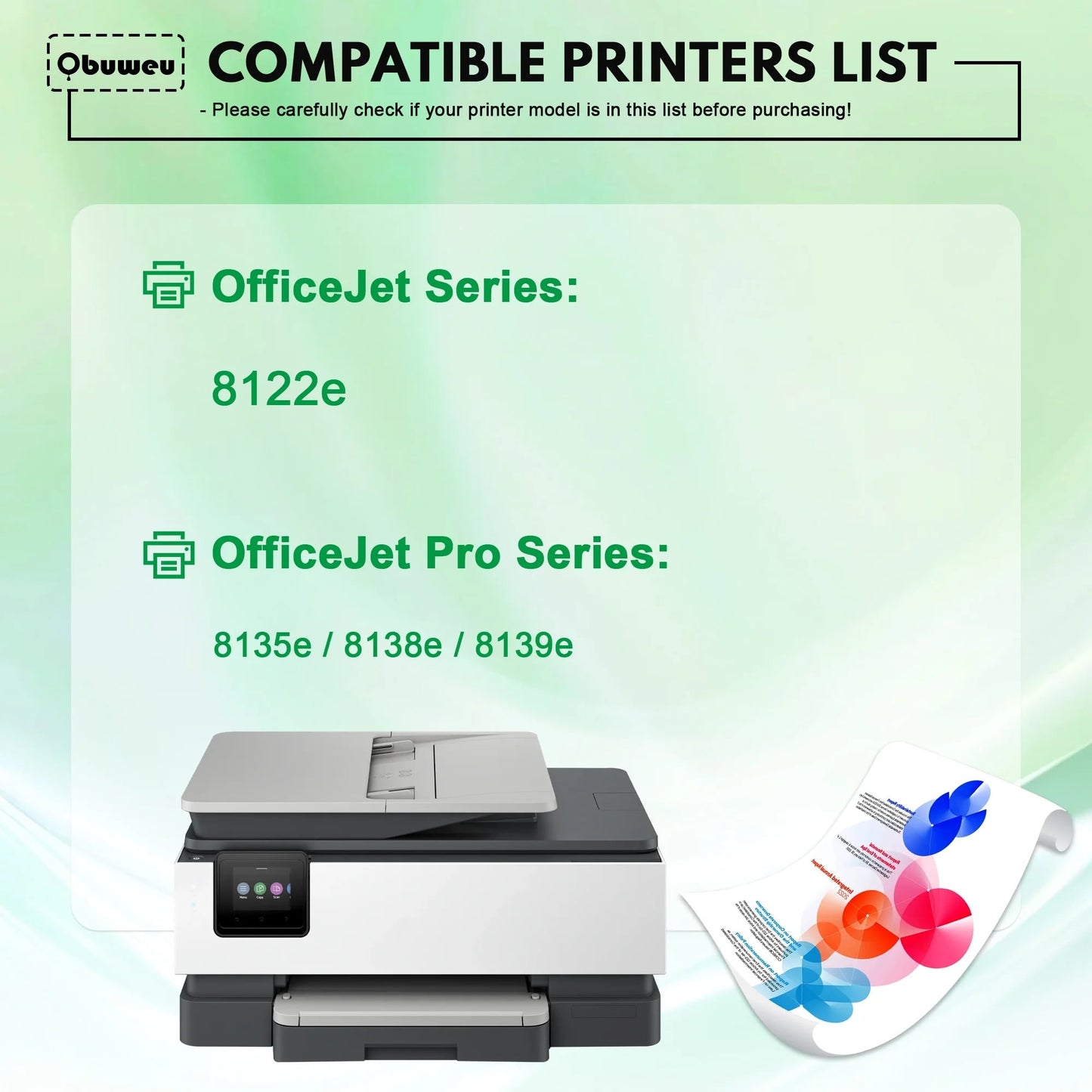 923 Ink Cartridges (5-Pack,2 Black/1 Cyan/1 Magenta/1 Yellow) - Compatible for HP 923 923e Ink Cartridges for OfficeJet Pro 8135e 8138e 8139e OfficeJet 8122e Printer