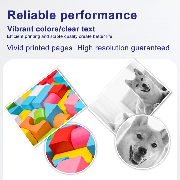 LC3011/3013 Ink Cartridge Replacement for Brother LC3011 Ink Cartridge J491DW J895D Printers 4-Pack