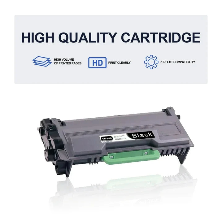 TN850 Toner Cartridge Black 2 Pack Replacement for Brother TN850 for Brother HL-L6200DW Printer