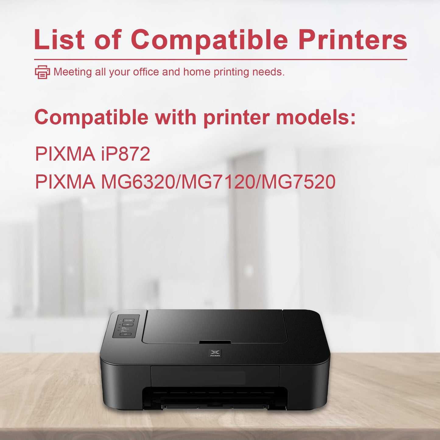 250XL 251XL Ink Cartridges Compatible for Canon PGI-250XL CLI-251XL with PIXMA MX922 MX920 IX6820 Printer(5 Packs)