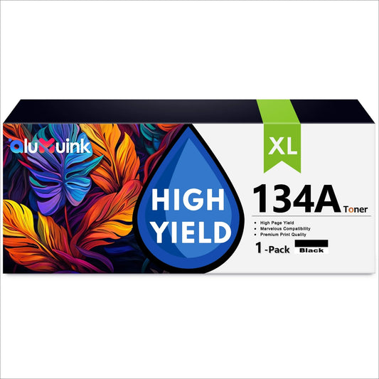134A Toner Cartridge 1 Pack Compatible for HP 134A W1340A Black Toner Cartridges for Laser M209,MFP M234 Series Printers