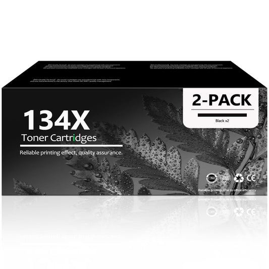 134X W1340X Toner Cartridge Compatible for HP 134X Toner Cartridges for LaserJet M209dw Printer High Yield 2900（2 Pack）