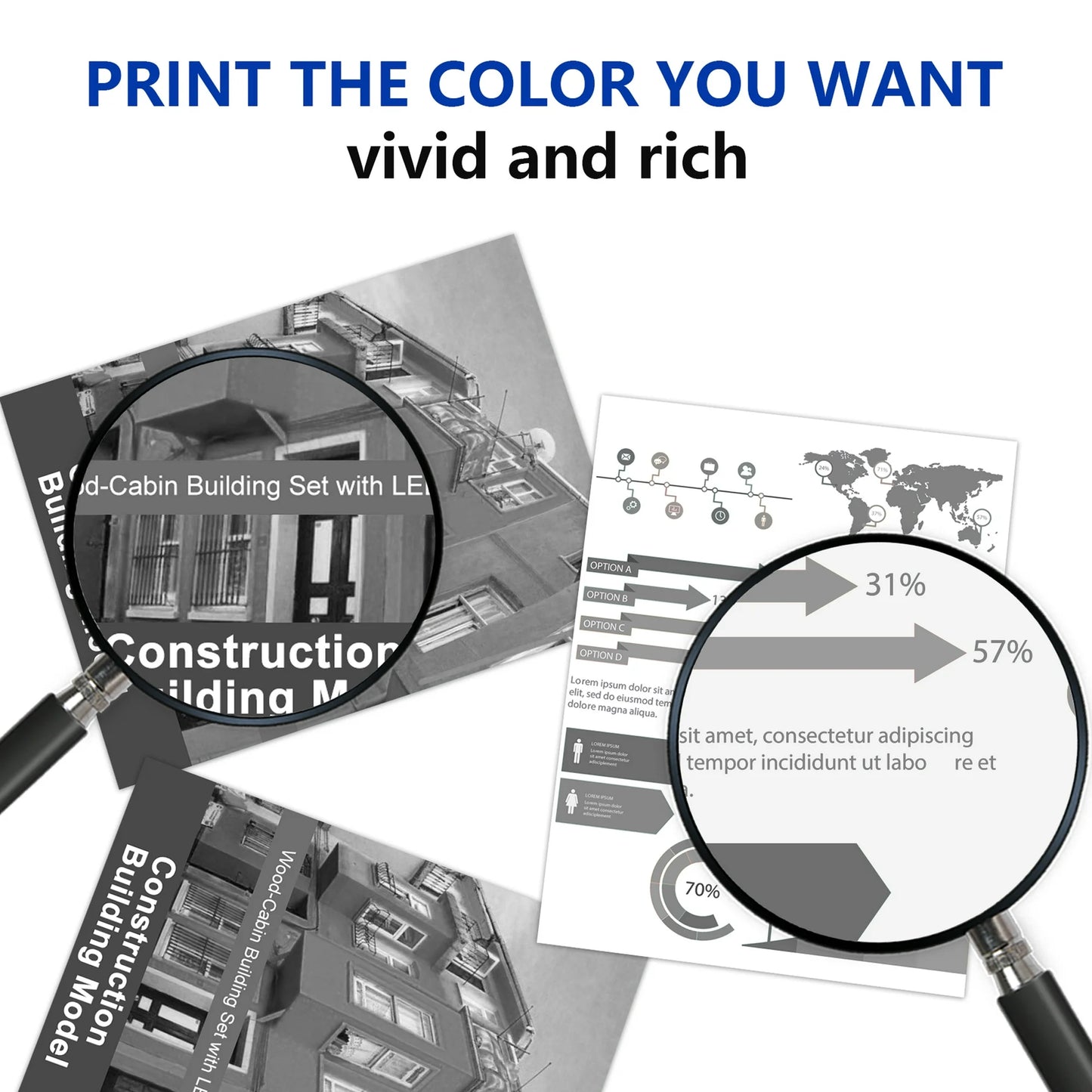 DR420 Drum Compatible for Brother DR420 Drum Unit HL-2270DW DCP-7065DN Printer 2 Pack