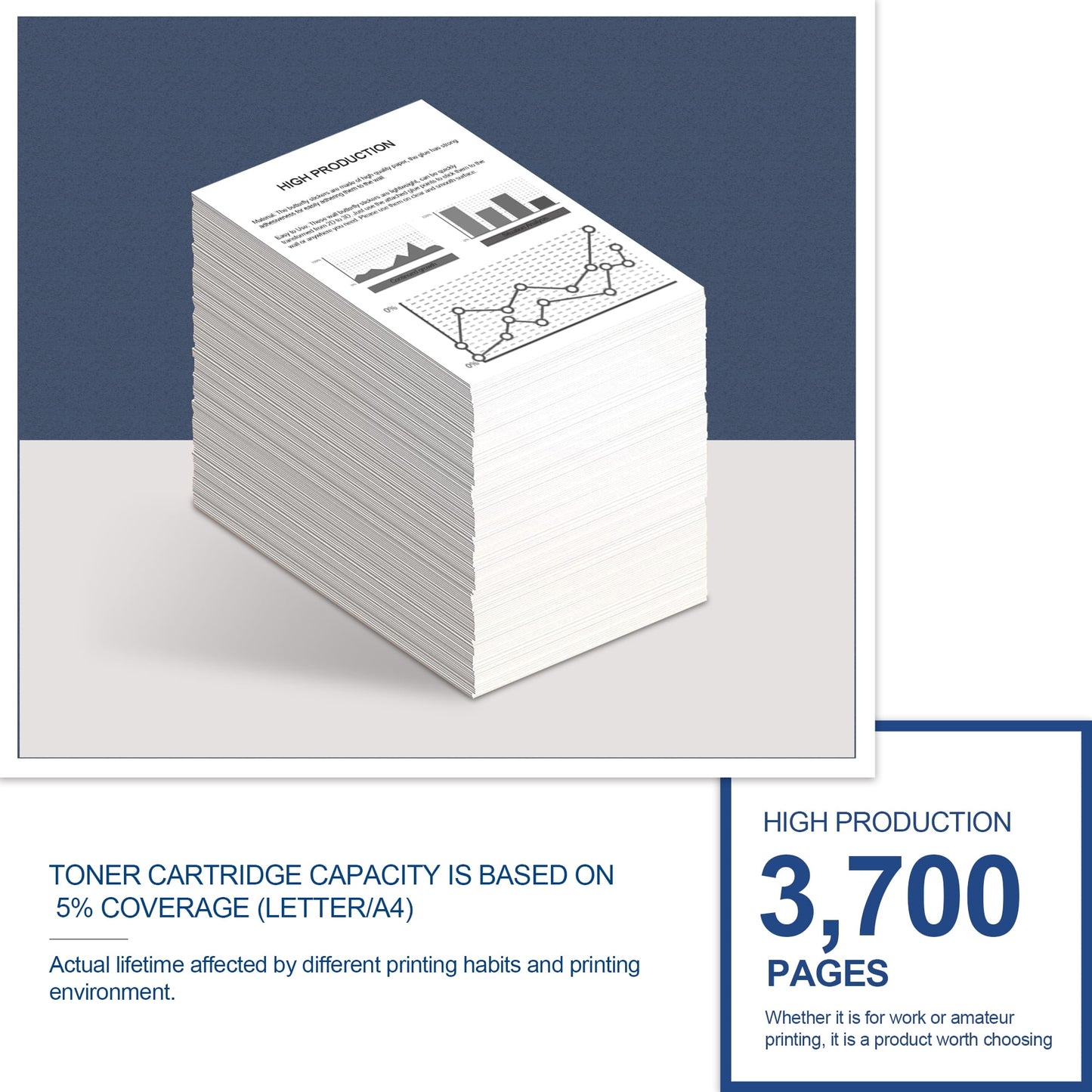 1 Pack TN431 Black High Yield Toner Cartridge TN-431 Compatible Replacement for Brother HL-L8260CDW L8360CDW MFC-L8900CDW L9570CDW Printer