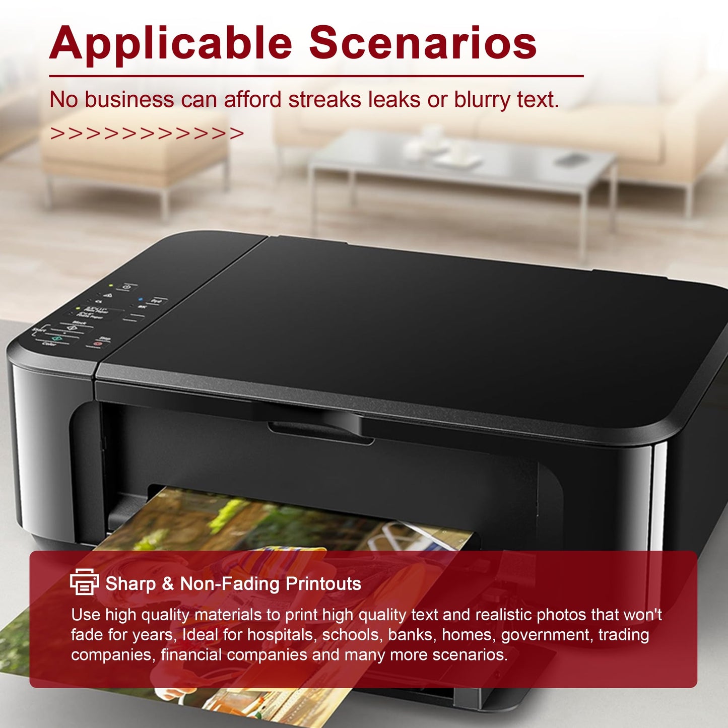 280XL 281XL Ink Cartridges Compatible for Canon 280 and 281 Ink for Pixma TR8520 TR8620a TS8120 TS9120