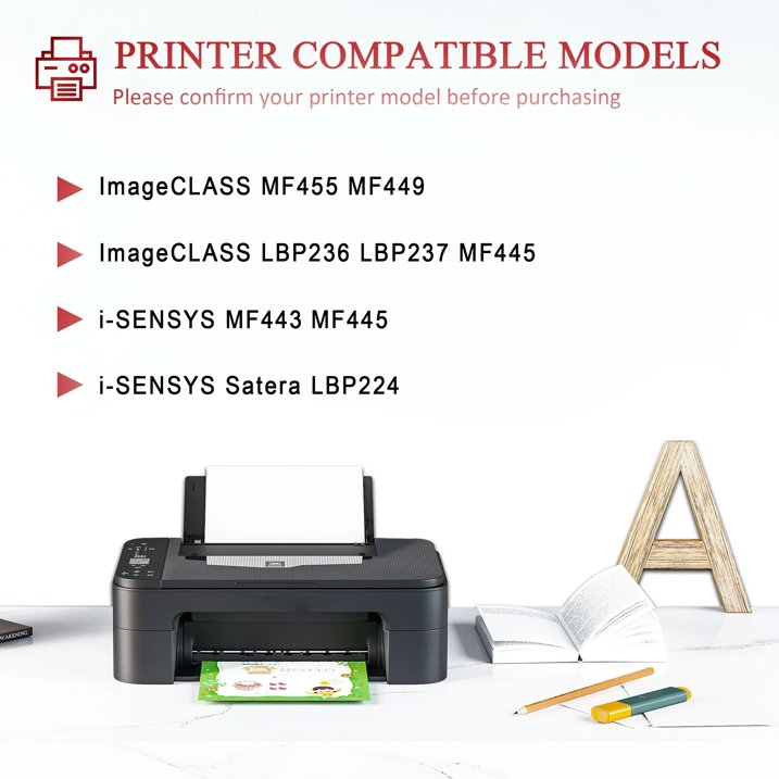 CRG 057 Toner Cartridge Compatible for Canon 057 Black Toner Cartridges Printer