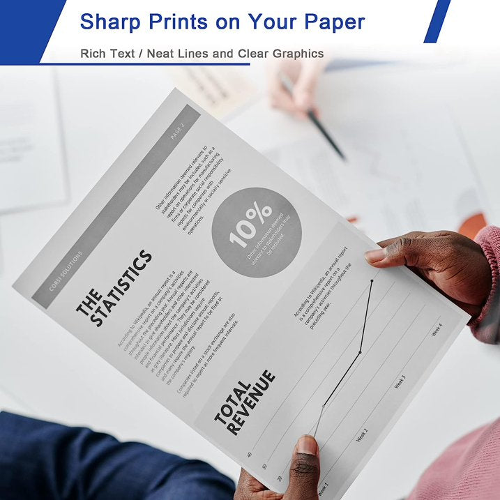 TN880 Black Toner Cartridge Replacement for Brother TN880 Toner Compatible for DCP-L5500DN Printer.