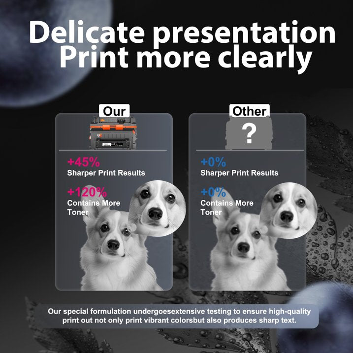 81A Toner Cartridge Compatible for 81A CF281A Toner for LaserJet Enterprise M604dn M604n M605dh Printer(Black)