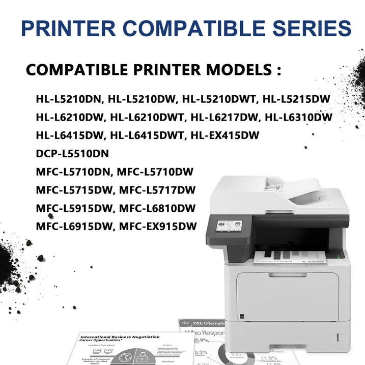 TN920 TN920 XL Toner High Yield Compatible for Brother TN920XL Toner Cartridge Printer 2-Pack