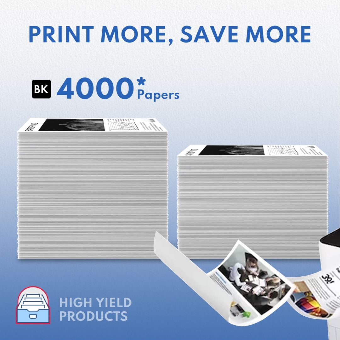 TN760 Black High Yield Toner Cartridge Replacement for Brother L2717DW L2710DW L2750DW L2750DWXL Printer, 2 Pack