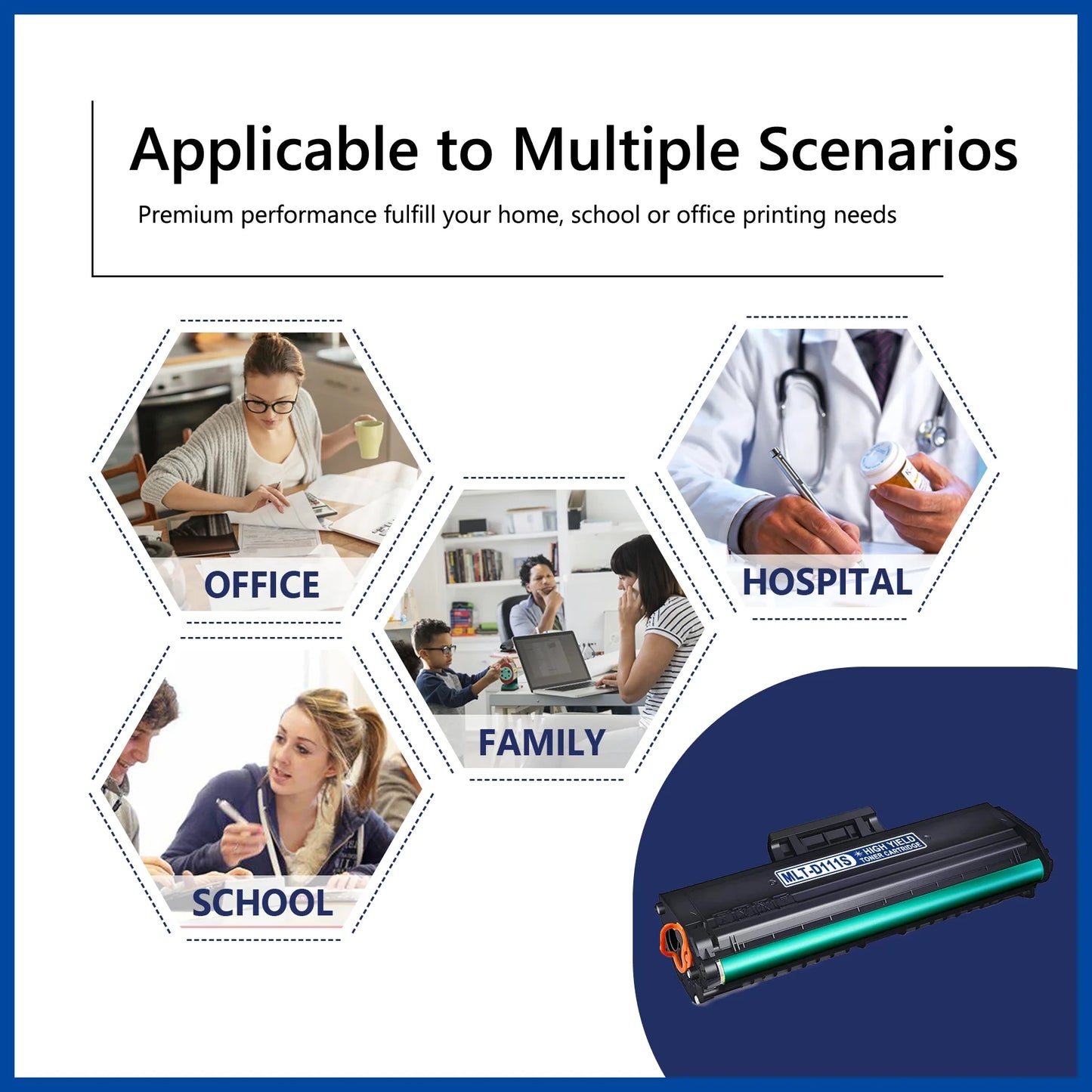 48A Toner Compatible for HP 48A Toner Cartridge for HP LaserJet Pro M15a M16w Printer 2 Pack(Black)