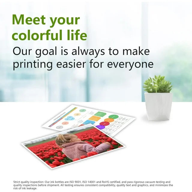 31 Ink 32XL Black Ink Bottle Set Compatible for HP 31 32 XL Ink Bottle Set for Smart Tank 5000 6001 7301 Printers