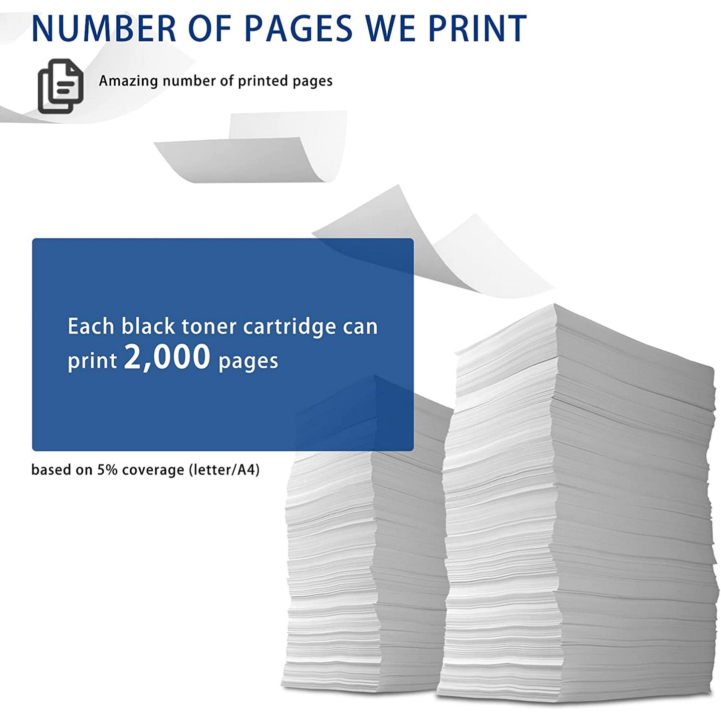 TN730 Black Toner Cartridge Replacement for Brother TN 730 HL-L2350DW Printer (1-Pack)