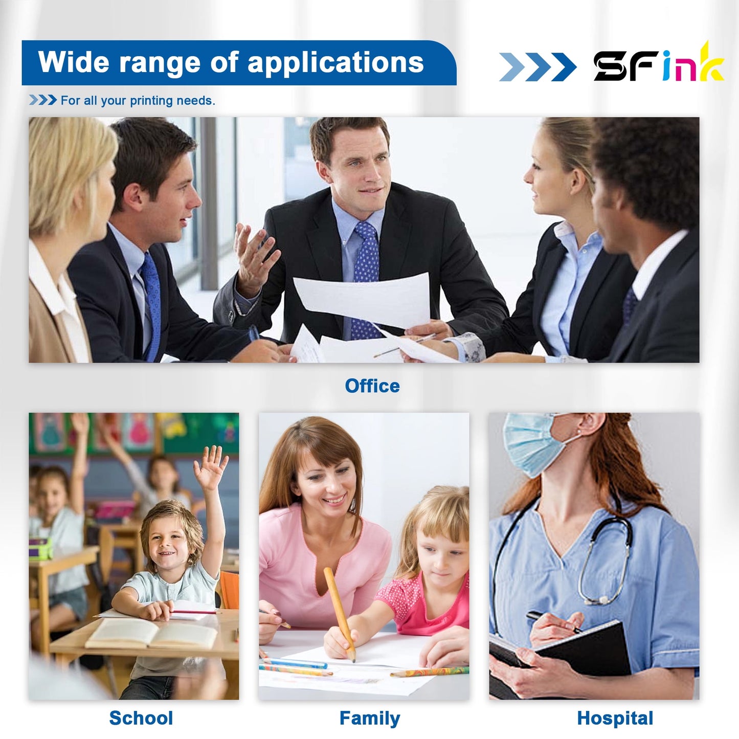 T220 220XL 220 Ink Cartridge 4 Pack Compatible for Epson 220XL Ink Cartridges to Use with Expression XP-320, XP-420 424 WorkForce WF-2630 2650 2660, WF-2750 2760 (Black/Cyan/Magenta/Yellow)