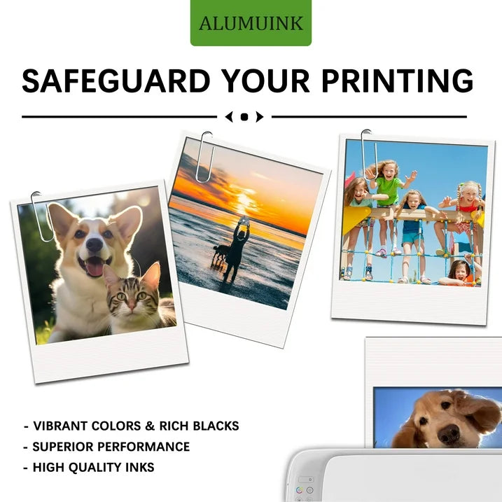 61XL Ink Cartridges Compatible for HP 61 Ink OfficeJet 2621 4632 ENVY 5530 61 XL Printer Ink 2-pack