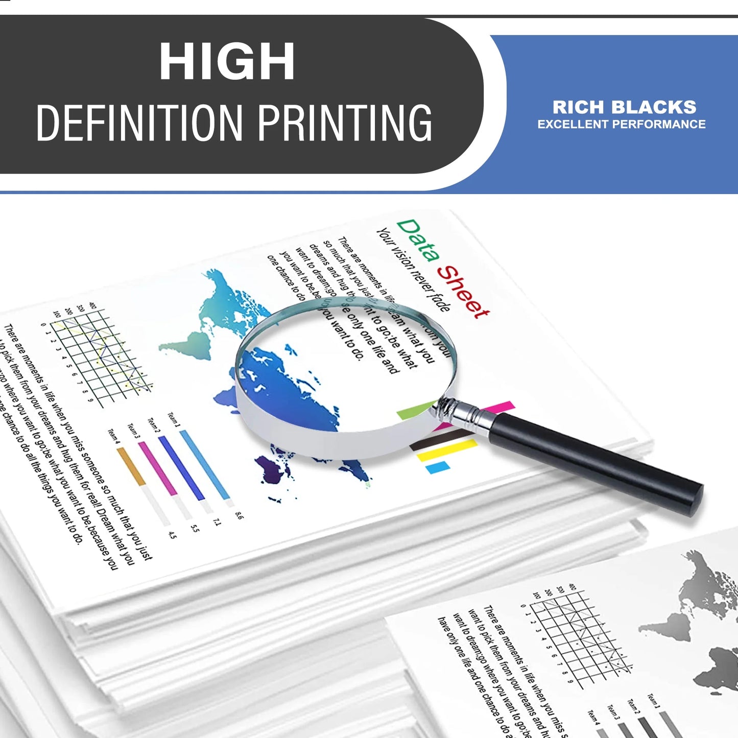 215A W2313A Toner Cartridge Magenta 1-Pack Compatible for HP 215A W2313A Toner Cartridges for Color Laser Pro M155, Color Laser Pro MFP M182, M183 Series Printer