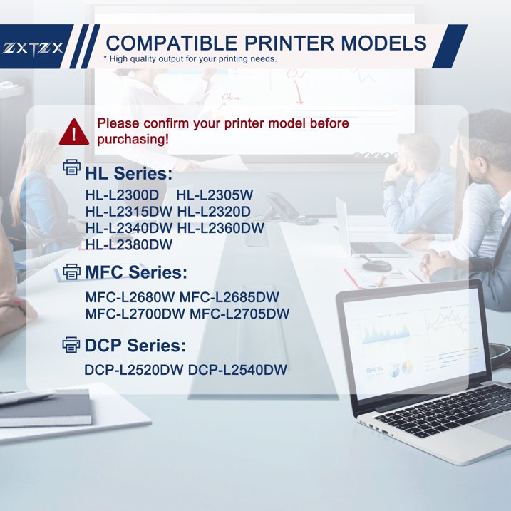 TN660 Toner Cartridge Replacement for Brother TN630 660 Toner Black