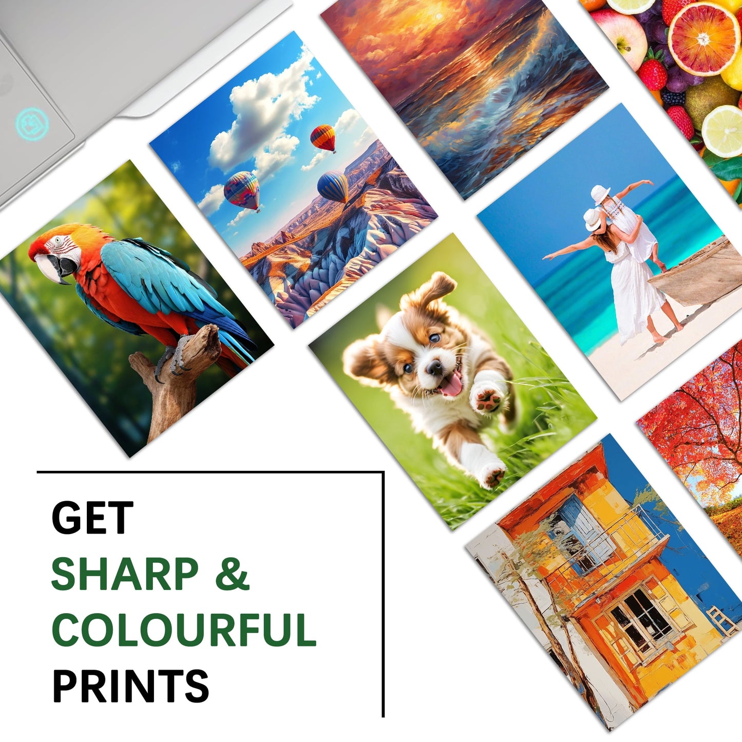 67xl Ink Cartridge Compatible for HP 67 Ink Cartridges - Black/Tri-Color, 2 Pack