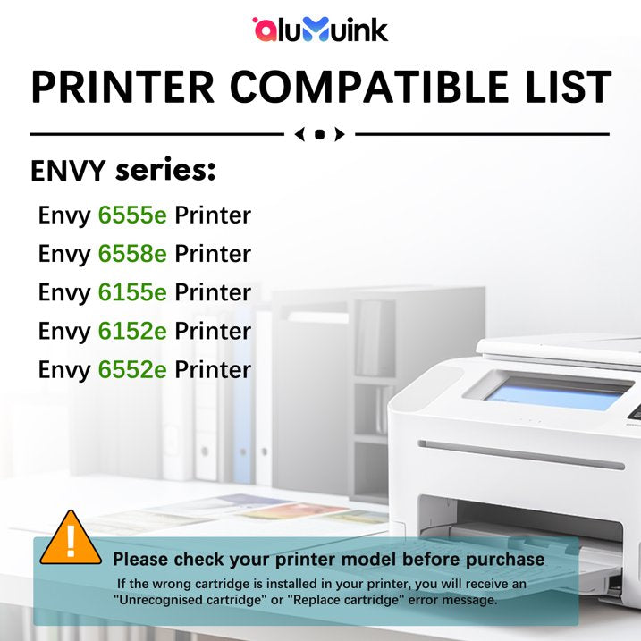 68 Ink Cartridge Compatible for HP 68 Ink Cartridges for Envy 6552e 6555e 6155e 6152e 6558e 6552e 6555e Printers 2-Pack