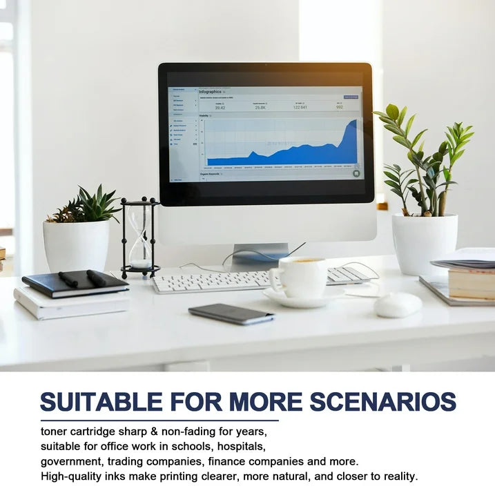 TN850 Toner Cartridge Black 2 Pack Replacement for Brother TN850 for Brother HL-L6200DW Printer