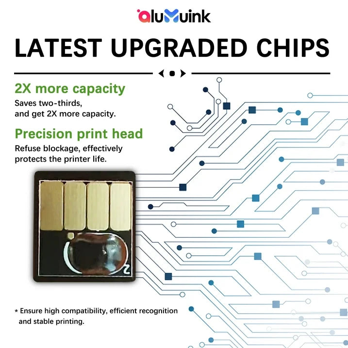 920 Ink High Yield Compatible for HP 920 XL Ink Cartridge Printer Ink 920XL 4 Pack (BK C M Y) 6500A