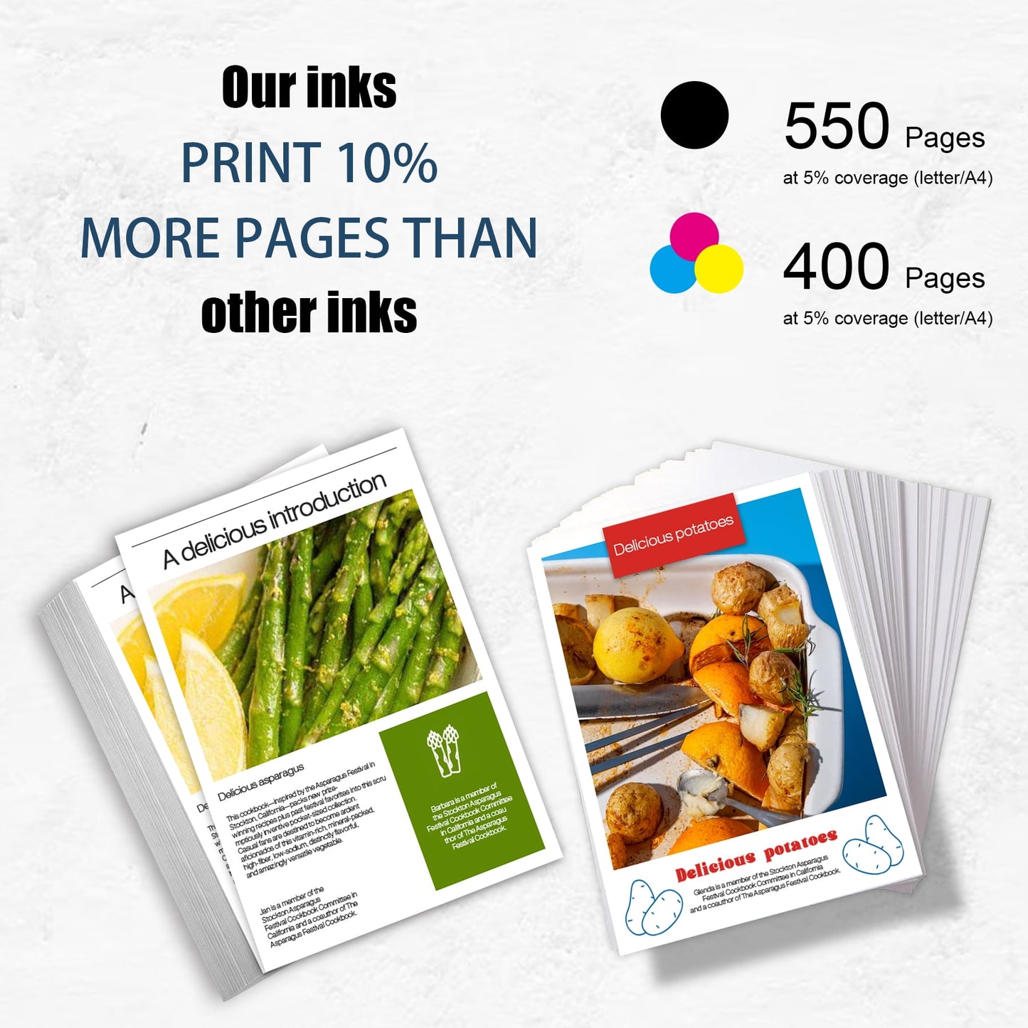 232XL 232 Ink Cartridge Compatible for Epson 232XL Ink Cartridges Combo Pack for Epson Workforce WF-2930 2950, Expression XP-4200 4205 Printer (4-Pack)