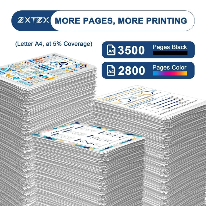 TN227 Toner Compatible for Brother TN227 Toner Cartridges Black Cyan Magenta Yellow Printer 4 Pack