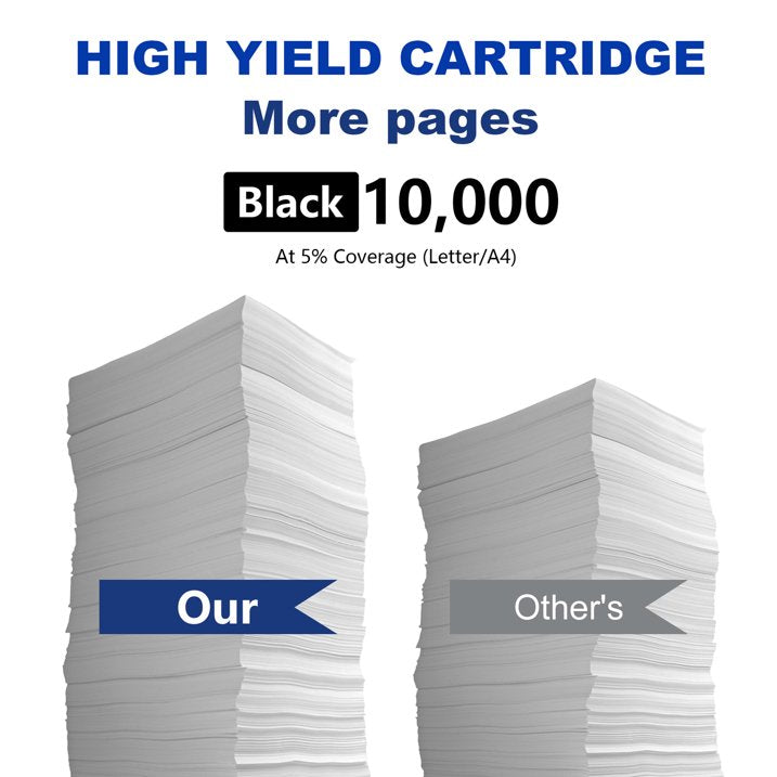TN 910 Black TN910XL TN910 Toner Cartridge Replacement for Brother TN910 XL Toner HL-L9310CDW MFC-L9570CDW Printer