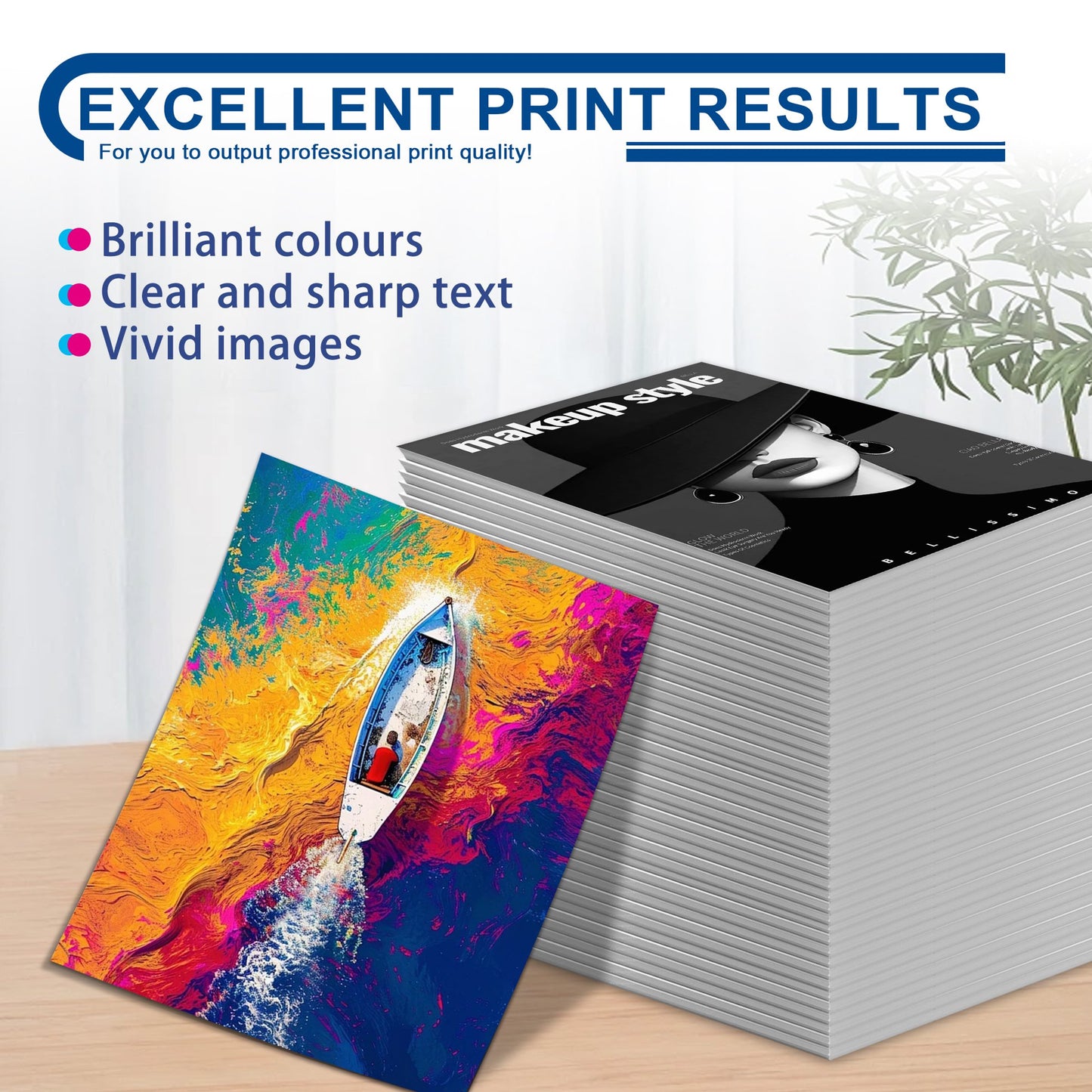 T552 552 Ink Refill Bottles 6 Pack Compatible for Epson 552 Ink for Ecotank Photo ET-8550 ET-8500 ET8550 ET8500 8550 8500 Printer (PBk/BK/C/M/Y/ GY)