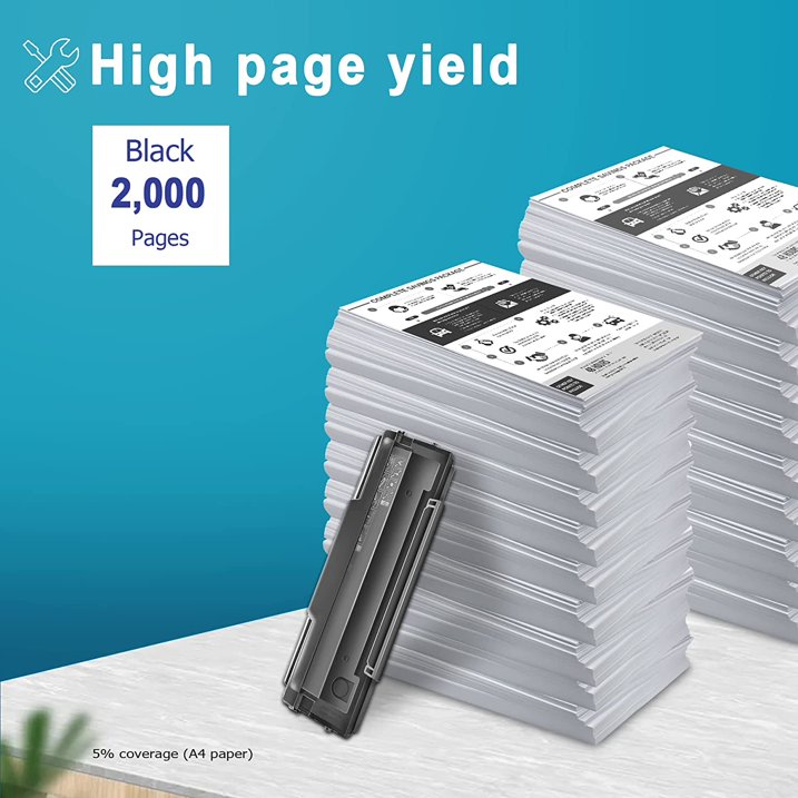 PB-211 Toner Cartridge: 1 Pack Black Compatible for Pantum Replacement for P2500W P2502W M6550NW Printers