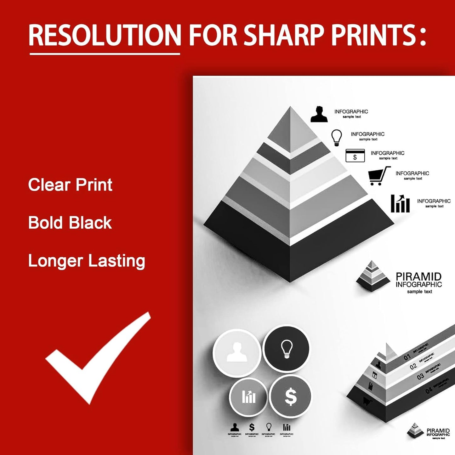 F173200 Black Toner Cartridge (1-Pack) .F173200 Toner Cartridge Replacement for Canon F173200 Printer