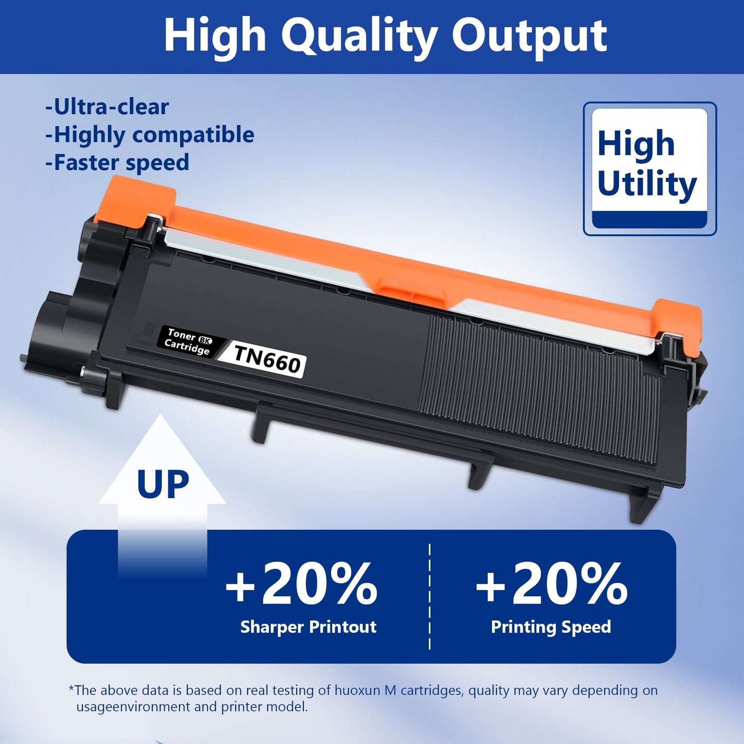 TN660 Toner Cartridge 2-Pack Black Compatible for Brother TN 660 TN 630 TN-660 TN-630 TN630 for HL-2340DW 2320D DCP-L2540DW MFC-L2705DW Printer Ink