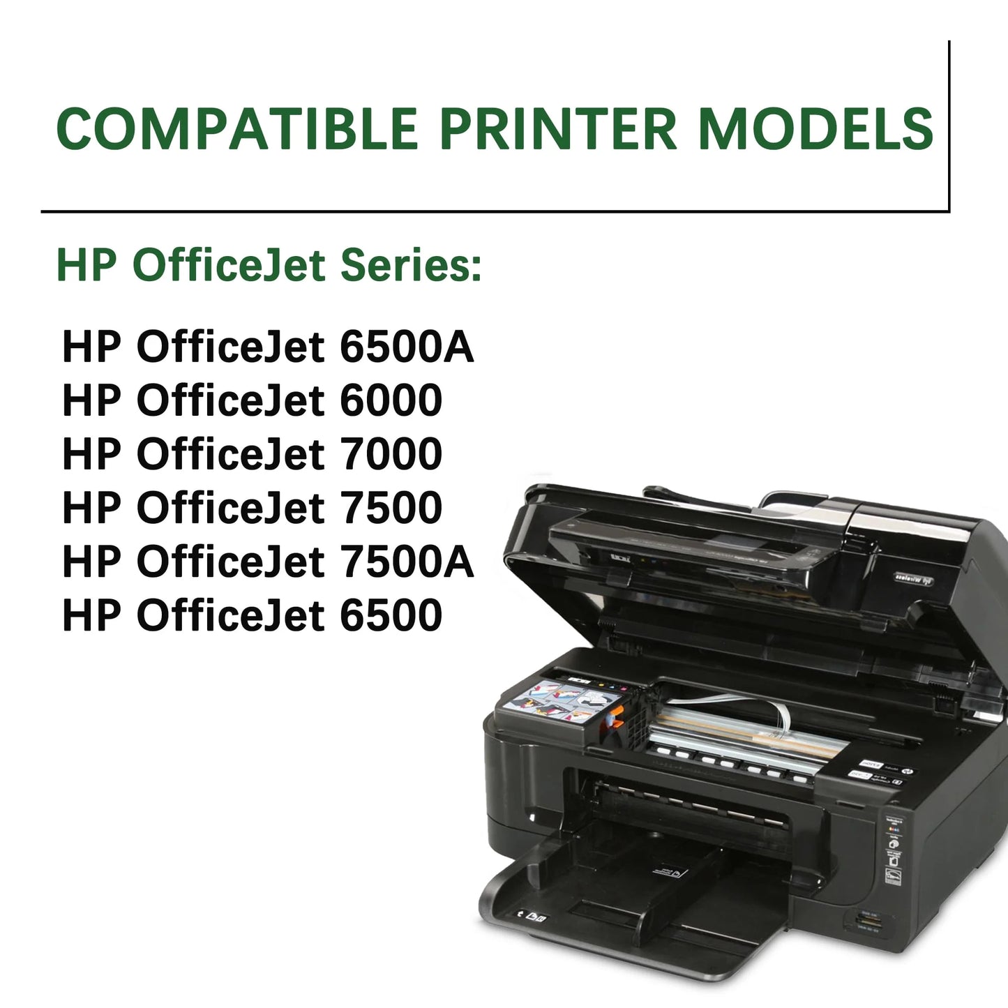 920XL Ink Cartridges Compatible for HP 920 Ink Cartridges Combo Pack for HP OfficeJet 6500A Printer