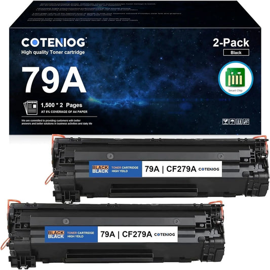 79A Toner Cartridge CF279A Compatible for HP 79A CF279A Toner Pro MFP M26nw M12w Printer (2-Pack )