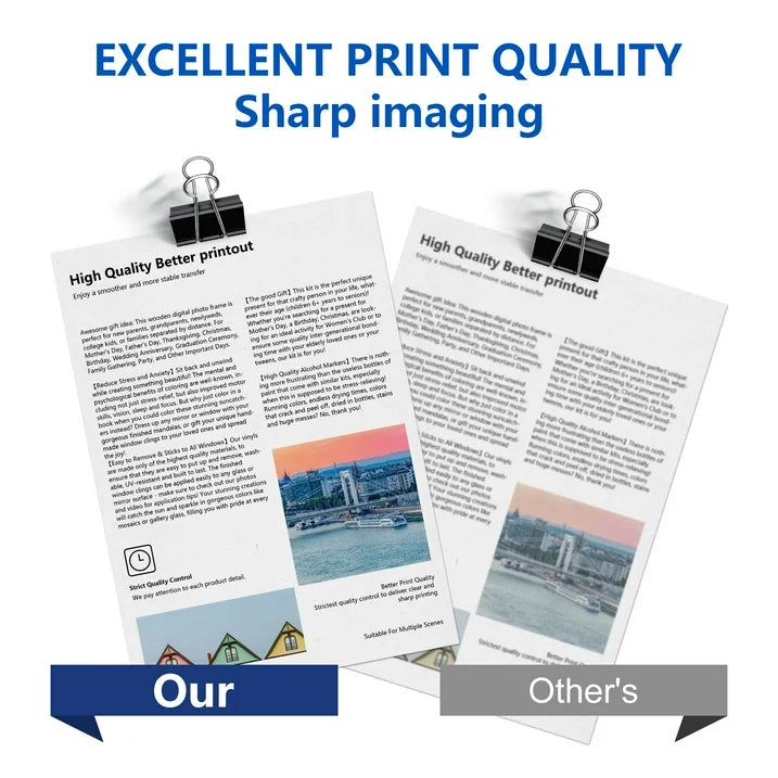 ALUMUINK 4-Pack TN221 High Yield Toner Cartridge Replacement for Brother, Black Cyan Magenta Yellow