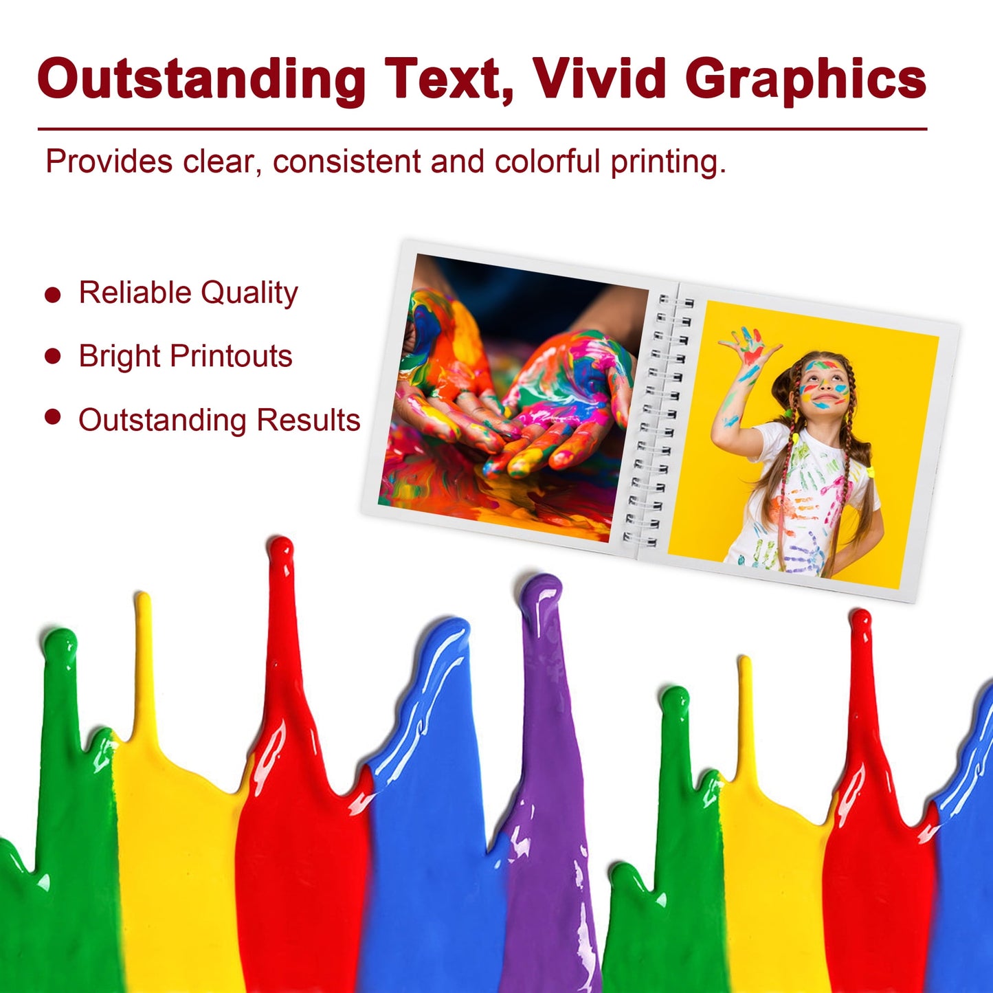 250XL 251XL Ink Cartridges Compatible for Canon PGI-250XL CLI-251XL with PIXMA MX922 MX920 IX6820 Printer(5 Packs)