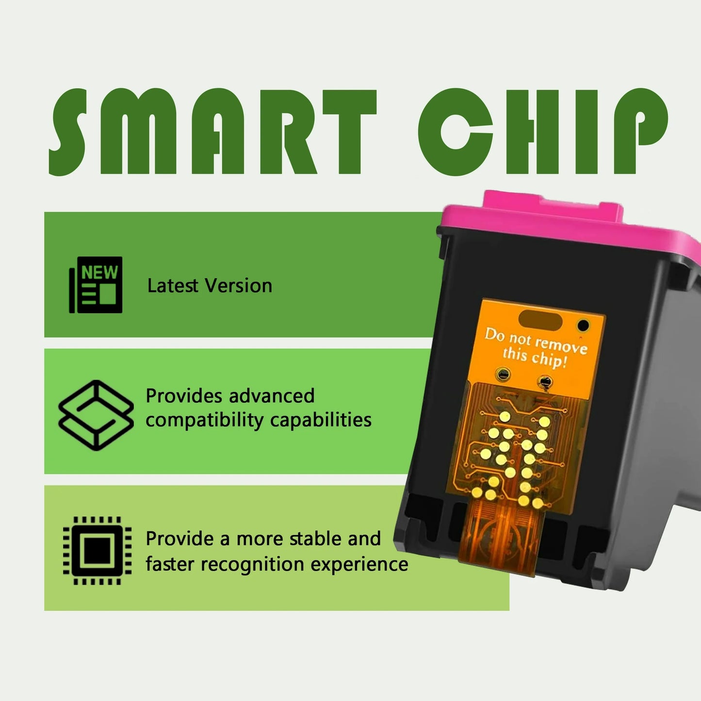 67XL Ink Cartridge Compatible for HP 67 Ink Cartridge for HP 67 XL Ink for DeskJet 2855e 2755e 6055e 6065e 4255e 4155e Printer (Black and Tri-Color)