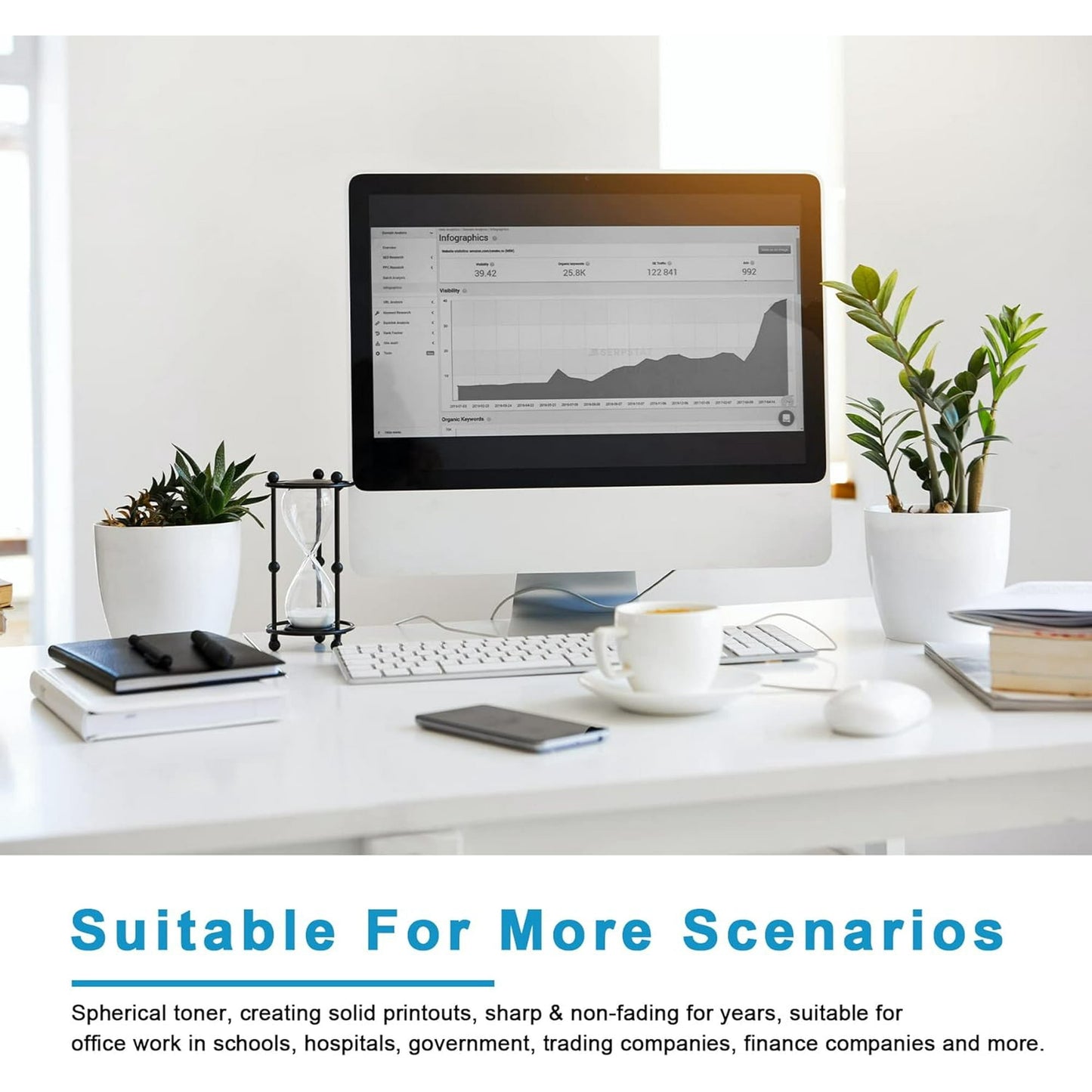 121 High Yield Toner Cartridge Black (3252C001) 2Black CRG121 121 Toner Cartridge Replacement for Canon 121 ImageCLASS D1620 D1650 Printer