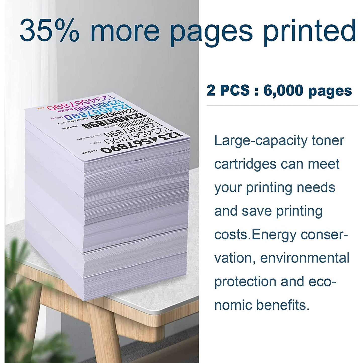 2-Pack Black High Yield TN-660 TN660 Toner Cartridge Compatible Replacement for HL-L2315DW L2340DW L2660DW L2380DW MFC-L2705DW L2707DW DCP-L2520DW Printer, Page Yield Up to 6,000 Pages